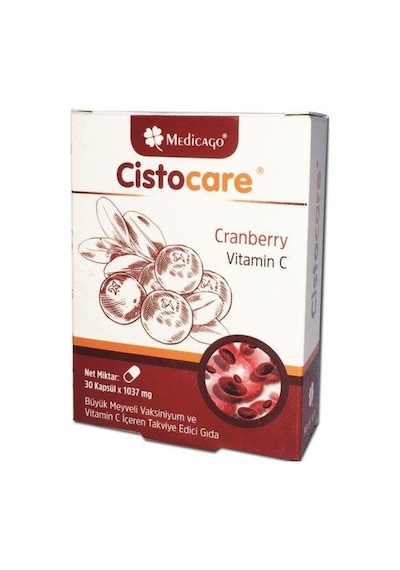 Medicago Cistocare Chanberry Vit C 30 Kapsül