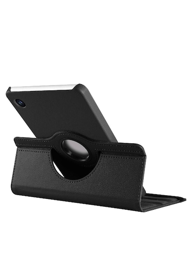 Samsung Galaxy Uyumlu Tab A11 Plus Kılıf "360" Derece Dönebilen Standlı Uyku Modlu Yumuşak Kapak Kapaklı Kılıf