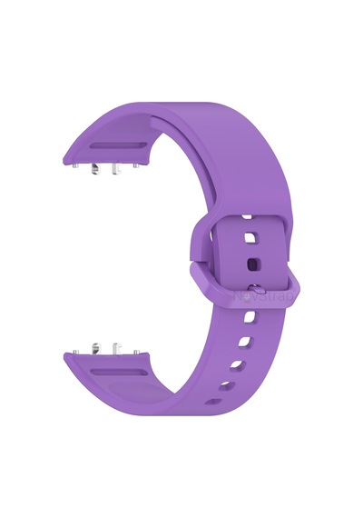 Novstrap Samsung Galaxy Fit 3 İle Uyumlu Kordon Kayış Yumuşak Silikon Klasik Kordon