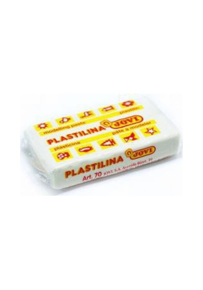 Kurumayan Oyun Hamuru Beyaz 50 Gr - Plastilina Jovi