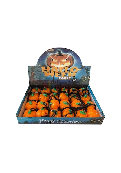 Halloween Balkabağı Işıklı Kolye Diğer