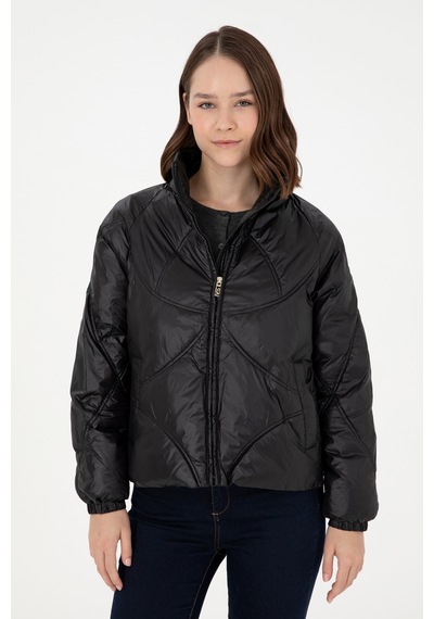 U.s. Polo Assn. Kadın Siyah Mont 50289589-vr046 Siyah