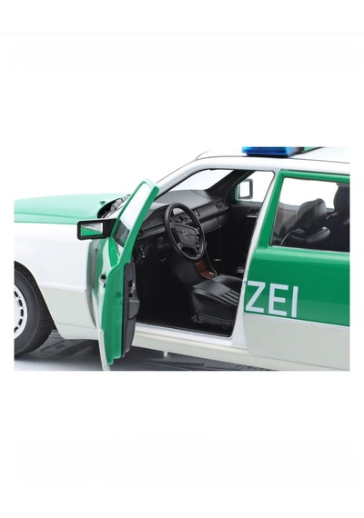 Norev 1:18 1992 Mercedes Benz 230e W124 Limousine Polizei Model A