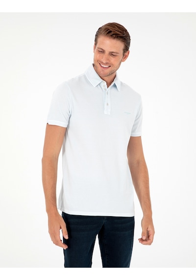 Pierre Cardin Erkek Buz Mavisi Tişört 50285411-vr095 Buz Mavisi
