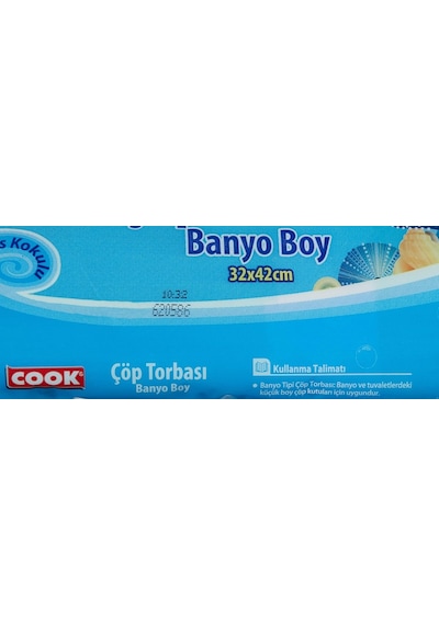 Tr Kokulu Çöp Torbası Banyo Boy Okyanus 32 X 42 Cm 30 Adet/rulo