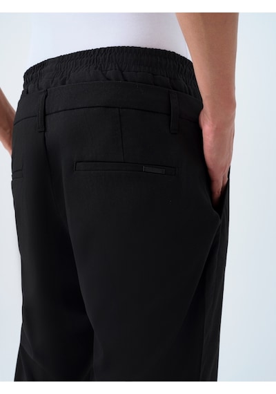 Regular Fit Erkek Pantolon Siyah