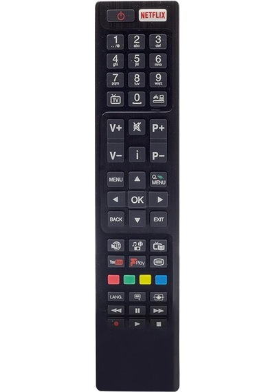 Vestel Uyumlu Netflix Youtube Play Tuşlu Smart Led Tv Kumandası