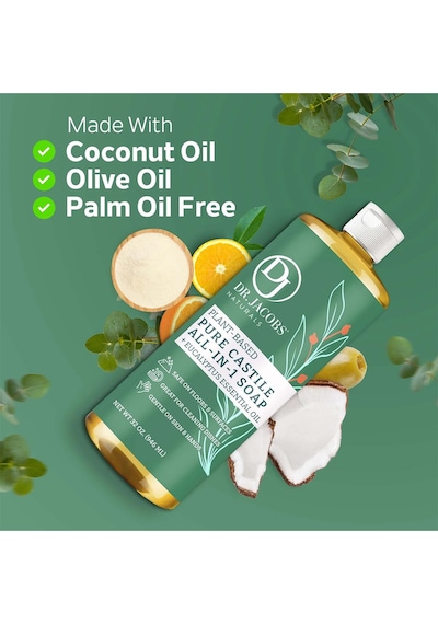 Dr. Jacobs Naturals Okaliptüs Özlü Çok Amaçlı Bitkisel Kastil Sabun 946ml