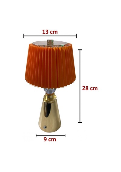 Eray Aydınlatma Tl283 Gold Dokunmatik Led Masa Lambası Sarı