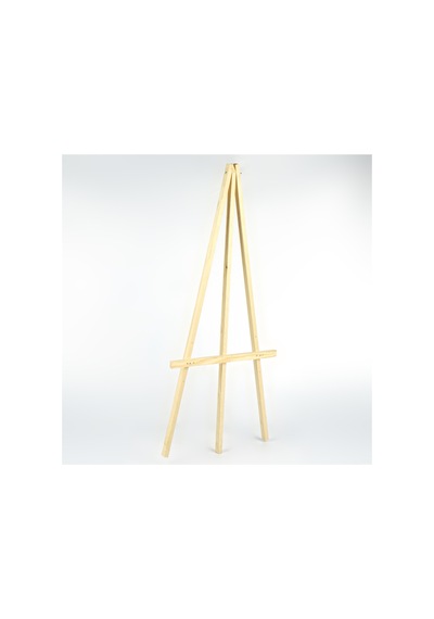 Naturel Ahsap Resim Standi Sovale 120x50 Cm Cın093