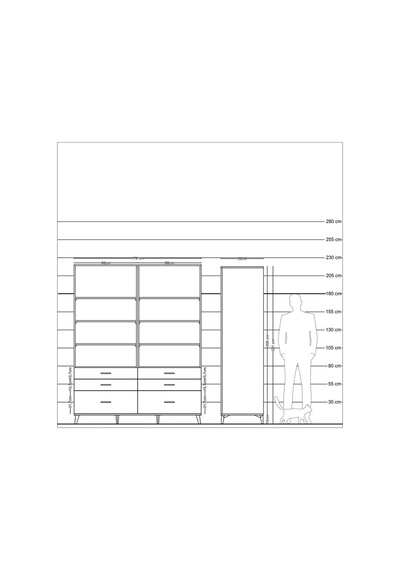 Kronos Gardrop 8 Raflı 6 Çekmeceli 176x59x221 Çam-aytaşı/antrasit Aytaşı/antrasit Kronos Gardrop 8 Raflı 6 Çekmeceli 176x59x221 Çam-aytaşı/antrasit Aytaşı/antrasit