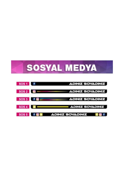 2 Adet Kişiye Özel İsimli Plakalık