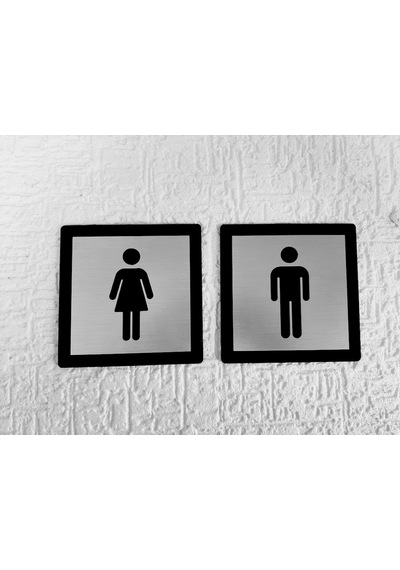 Modern Tasarım Wc Tabelası (449327005)
