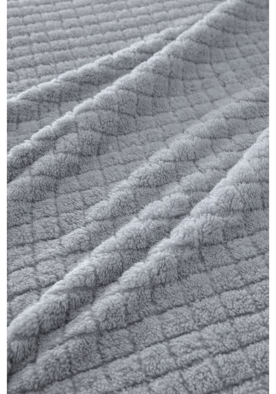 Wellsoft Battaniye-tv Battaniyesi- Peluş Polar Yumuşak Battaniye-110x160 Cm Grı Gri