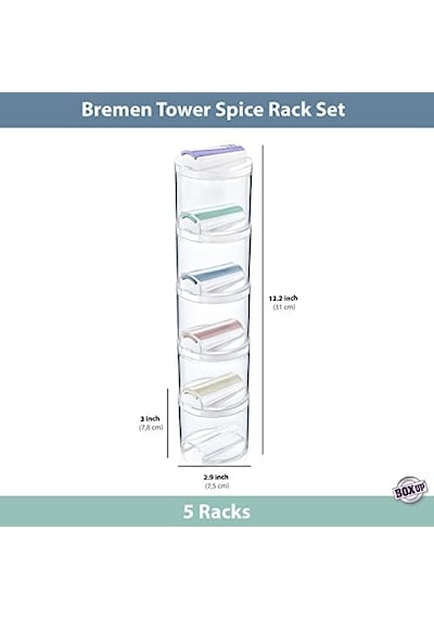 Box Up Sk8 Bremen 5 Li Baharatlık Seti Ft-50 1 Paket, 1 X 100 G Açık Bej