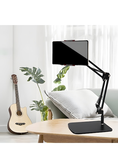 Masaüstü Ayaklı Ayarlanabilir Tablet Tutucu 360 Dönebilen, Çok Açılı Stand