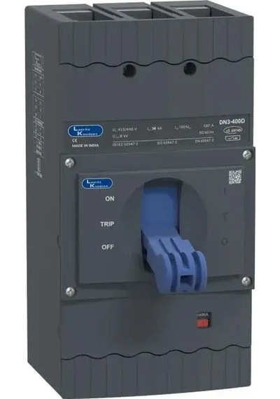 Lauritz Knudsen, CM94005OOR1OG- DSINE DN3-400D, 400A, 3P, 36kA MCCB, Kompakt şalter