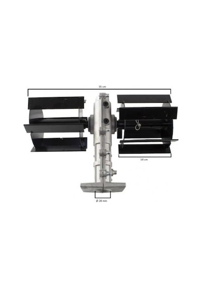 Motorlu Tırpan Toprak Çapalama/ot Biçme Aparatı 28mm 9t 13 Cm , Sırt Ve Yan Tırpana Uyumlu Motorlu Tırpan Toprak Çapalama/ot Biçme Aparatı 28mm 9t 13 Cm , Sırt Ve Yan Tırpana Uyumlu