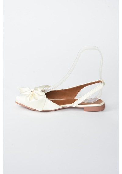 Fox Shoes H726809004 Kadın Babet Bej