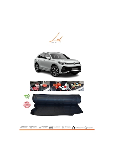 Volkswagen Tiguan 2024+ 3d Üst Kademe Bagaj Havuzu