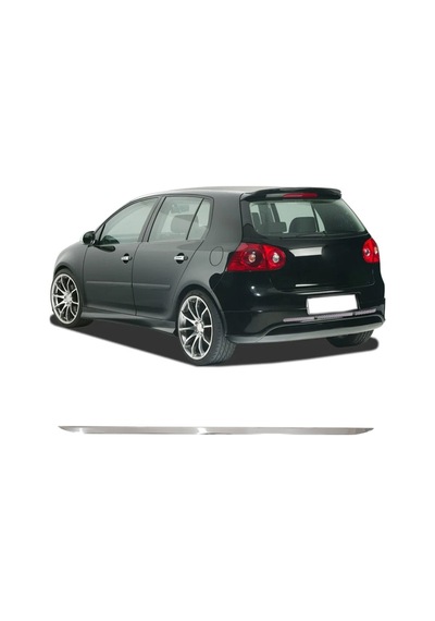 Volkswagen Golf 5 Uyumlu Krom Bagaj Alt Çıtası Paslanmaz Çelik
