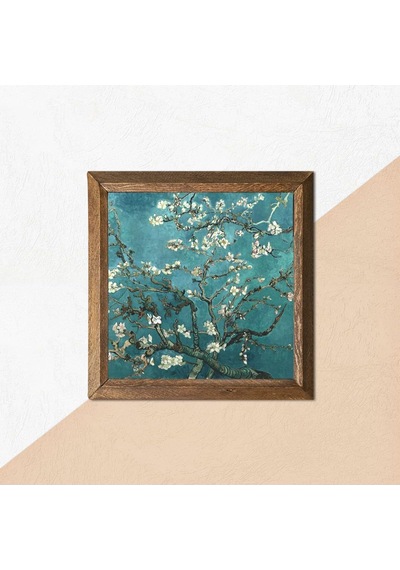 Pinecone Vincent Van Gogh Badem Ağacı Taş Duvar Tablosu - Ahşap Çerçeveli Taş Tablo - 25x25 Cm - Dekoratif Duvar Sanatı - Modern Ev Ve Ofis Duvar Dekoru W1-64 Pinecone Vincent Van Gogh Badem Ağacı Taş Duvar Tablosu - Ahşap Çerçeveli Taş Tablo - 25x25 Cm - Dekoratif Duvar Sanatı - Modern Ev Ve Ofis Duvar Dekoru W1-64