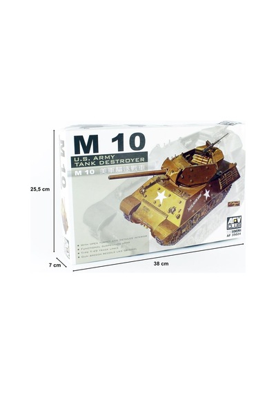Afv Club Af35024 1/35 Ölçek, M10 Tank Vurucu, Plastik Model Kiti-51336
