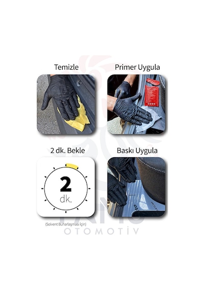 Primer 94 Çift Taraflı Bant İçin Yapışma Arttırıcı/kuvvetlendirici Mendil 5 Adet