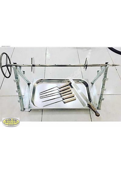 Güler Paslanmaz Cağ Kebap Seti 75 Cm