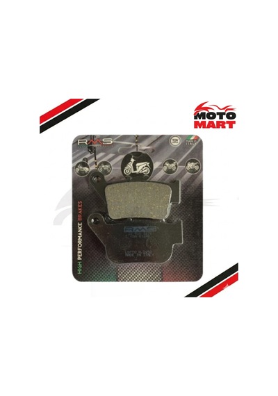 Yamaha X-max 250 2014-2017 Abs Siz Arka Fren Balatası Rms-t04932