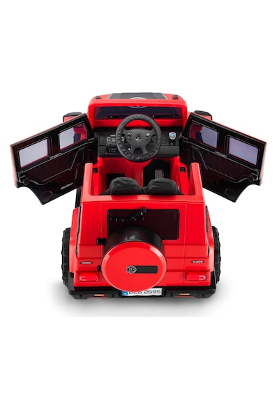 Baby2go 2695 Safari Akülü Araba 12 Volt / Kırmızı Kırmızı