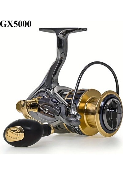 Cordial Gx5000 Model 3000 7000 Metal Spinner Balıkçılık Makarası Alüminyum Alaşım Tam Metal Katlanabilir Rocker Kol Sol Sağ Değiştirilebilir Ayna Yüzey