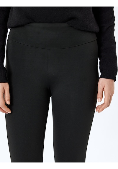 Koton Yüksek Bel Slim Fit Spor Tayt Siyah 5wak40325nk