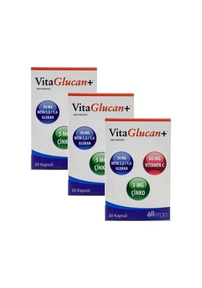 Vitaglucan Betaglucan 30 Kapsül 3 Adet