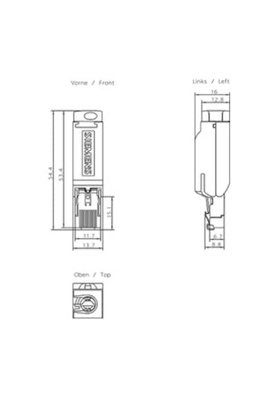 Siemens Uyumlu Rj45 6Gk1901-1Bb10-2Aa0