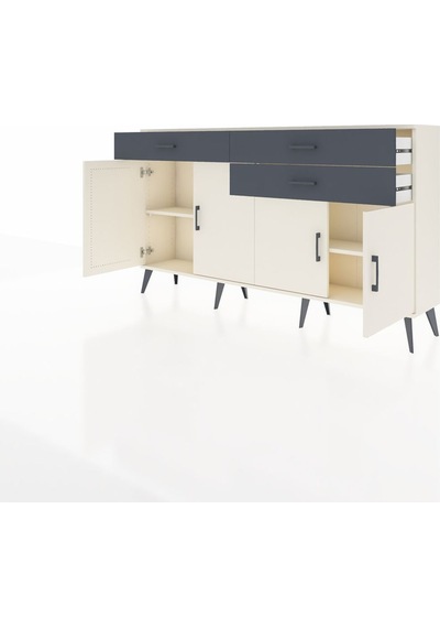 Arges Konsol 2 Raflı 3 Çekmeceli 4 Kapaklı 176x30x99 Aytaşı-aytaş Aytaşı-aytaşı/antrasit Arges Konsol 2 Raflı 3 Çekmeceli 4 Kapaklı 176x30x99 Aytaşı-aytaş Aytaşı-aytaşı/antrasit