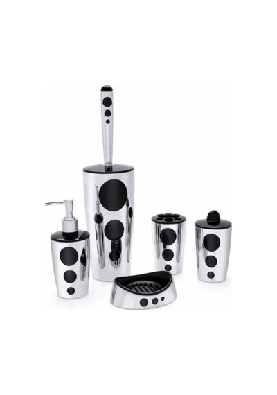 Punto 5 Parça Banyo Seti Krom Royaleks-f326 000 Açık Krem