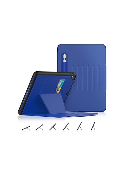 Apple Uyumlu iPad 9. Nesil 10.2" Kılıf Multifunction Leather Case A2602