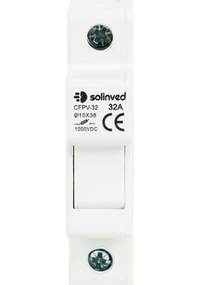 Solinved Dc Kartuş 10x38 Sigorta Yuvası - Slvfshl