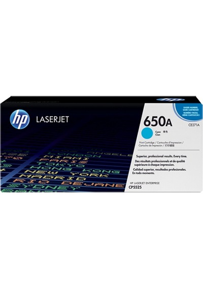 Hp 650A Ce271Ac Mavi Toner