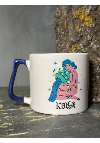 Kova Burcu Tasarım Kupa