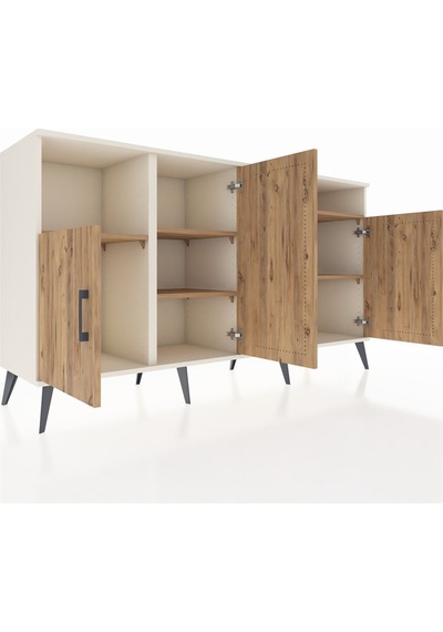 Hyperion Konsol 5 Raflı 4 Kapaklı 176x44x99 Aytaşı-çam Aytası/atlas Çam - Aytası Hyperion Konsol 5 Raflı 4 Kapaklı 176x44x99 Aytaşı-çam Aytası/atlas Çam - Aytası