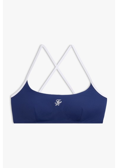 Tommy Hilfiger Kadın Mavi Bralette Rp Bikini Üstü-16128