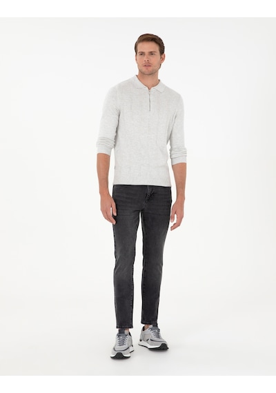 Pierre Cardin Erkek Siyah Jean Pantolon 50295867-vr046 Siyah