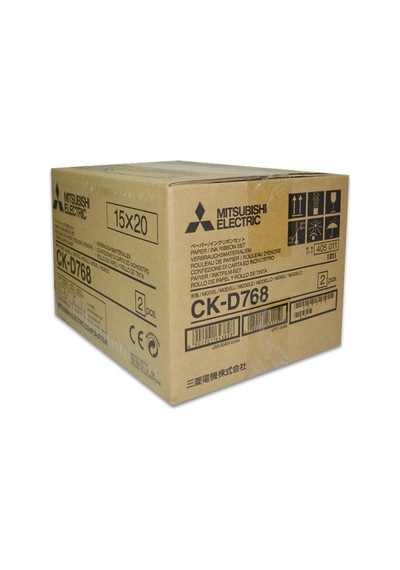Mitsubishi Ck-D768 Photo Printer Kağıdı Termal Kağıt 15-20 CM
