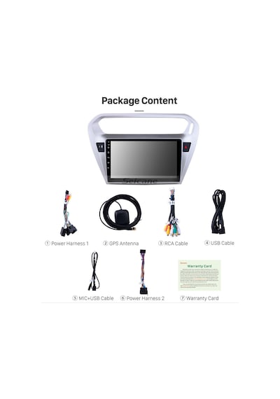 Peugeot 301 2014+ Multimedya Navigasyon Usb Kamera Carplayer