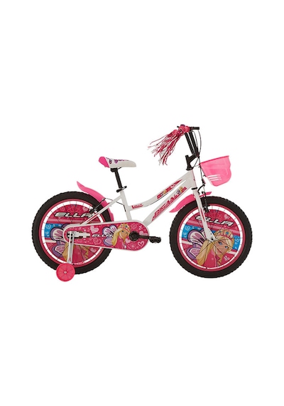 Ella Çocuk Bisikleti 30 Cm V Fren 20 Jant Vitessiz Beyaz Pembe Beyaz - Pembe