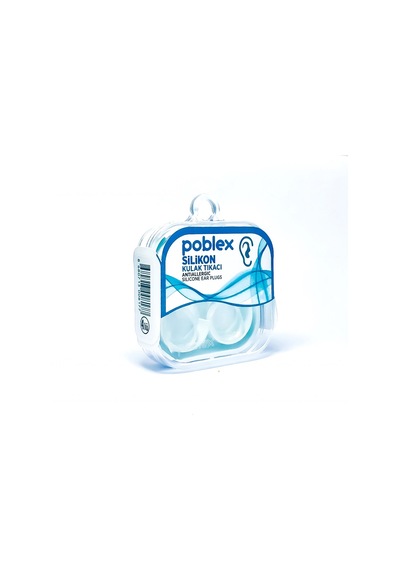 Poblex Silikon Kulak Tıkacı 2li