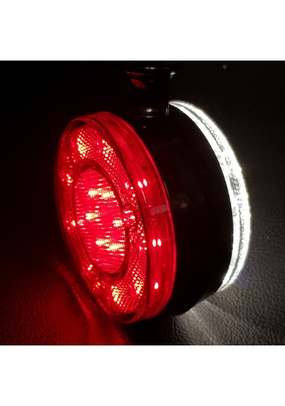 Ayna Altı Küpe Lamba 12-24 Volt Kırmızı Beyaz 2 Adet N11.1449