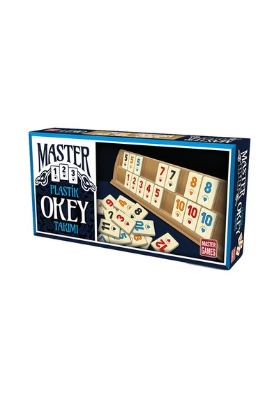 3 Adet Master Plastik Okey Takımı Diğer